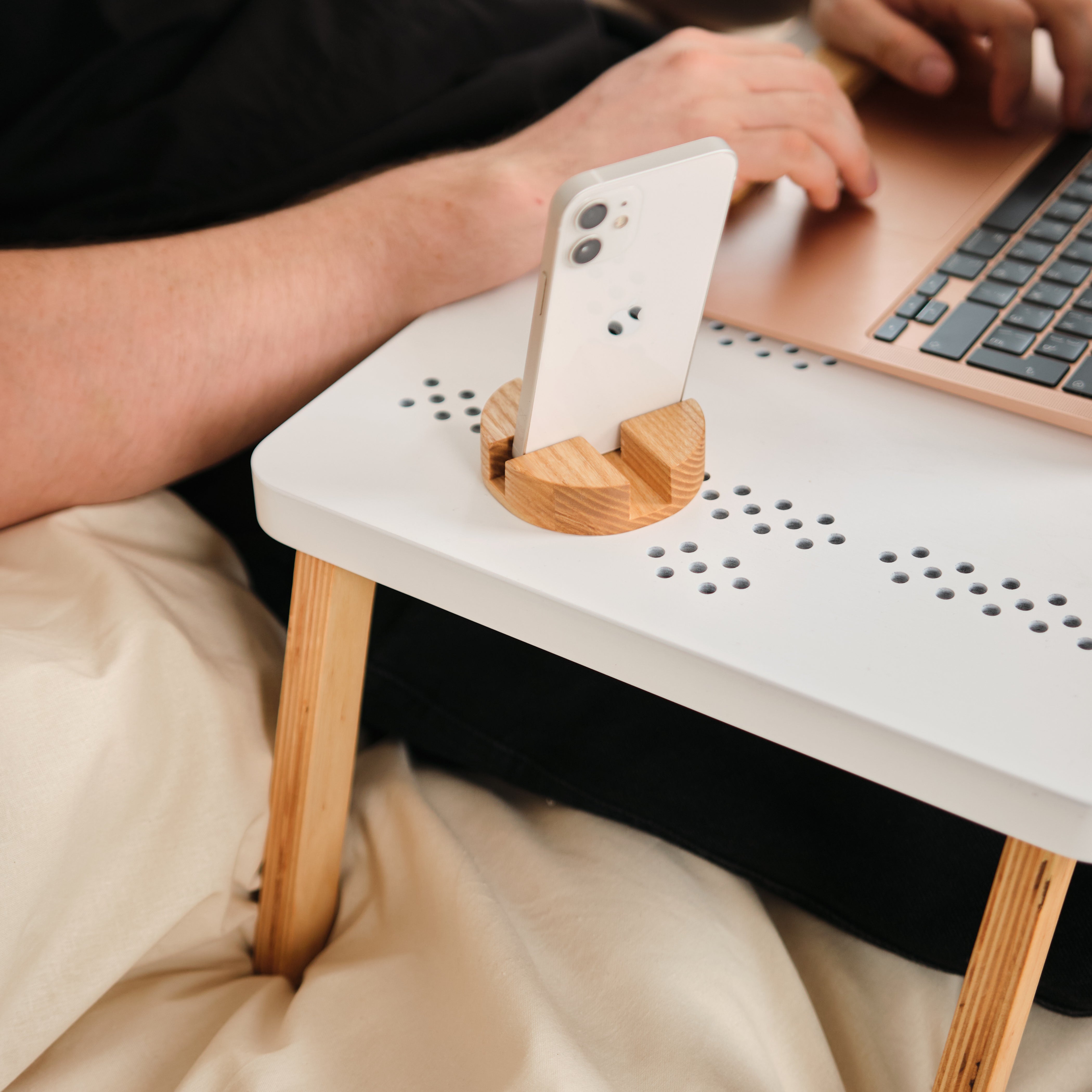 Laptop Table White