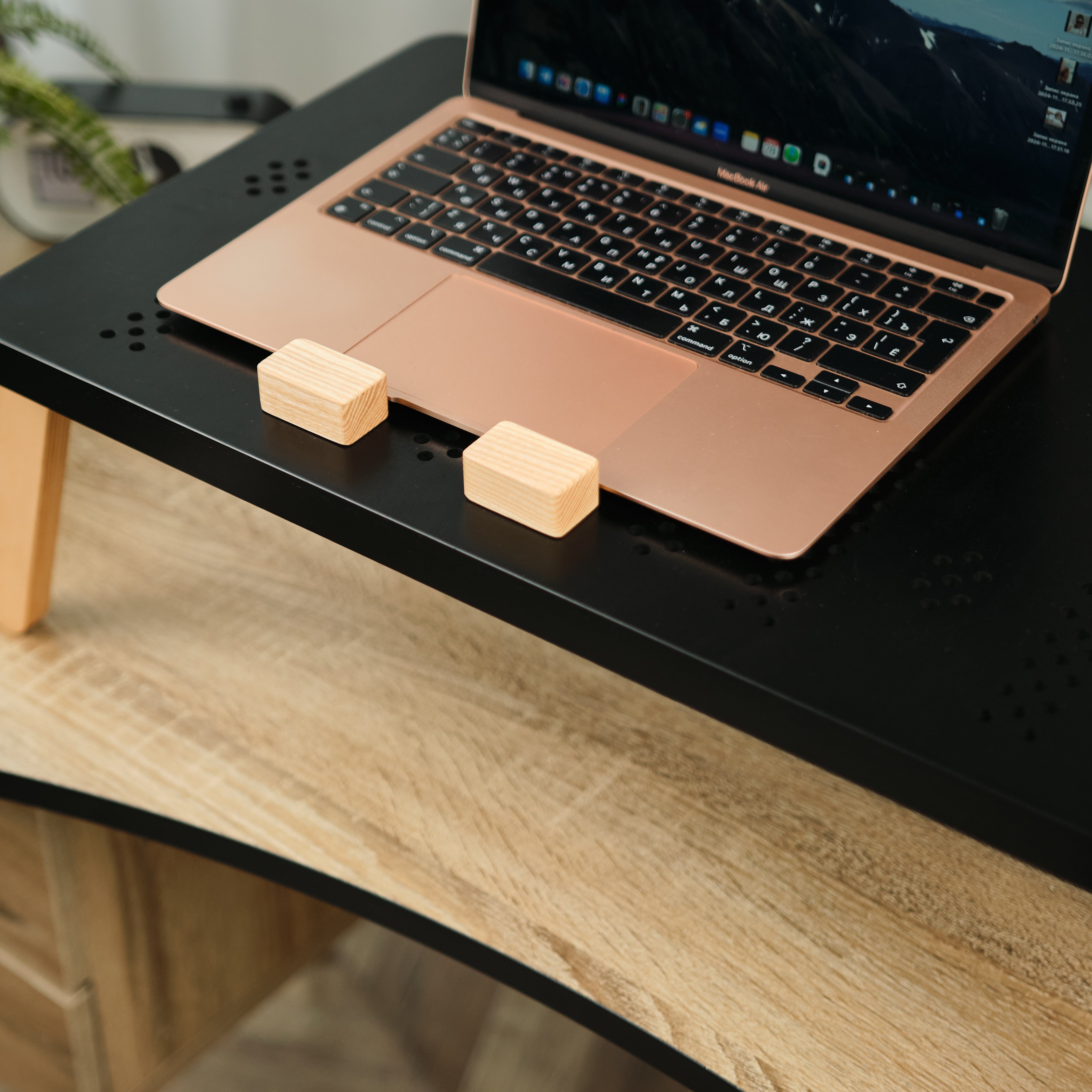 Laptop holder (separate)